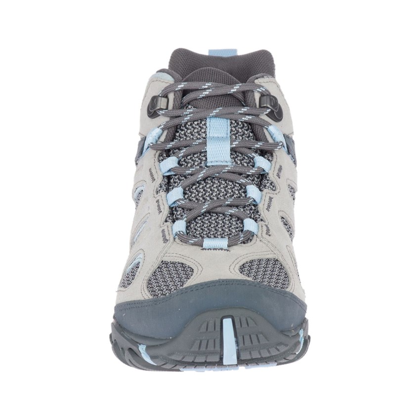 Chaussures Randonnée Merrell Yokota 2 Mid Waterproof Grise Foncé/Blanche Femme | E.M.BVGA